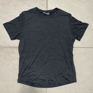 ICEBREAKER SPHERE merino wool T-SHIRT (charcoal LARGE)